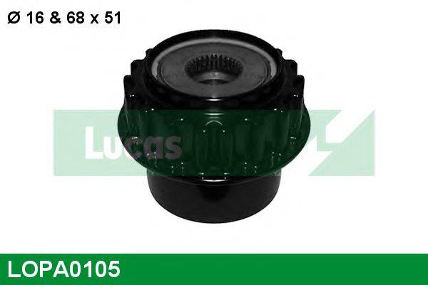 LUCAS ENGINE DRIVE LOPA0105 Механізм вільного ходу генератора