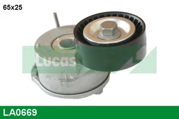 LUCAS ENGINE DRIVE LA0669 Натяжна планка, полікліновий ремінь