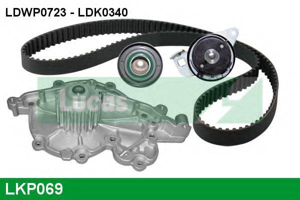 LUCAS ENGINE DRIVE LKP069 Водяний насос + комплект зубчастого ременя