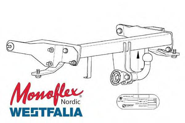 MONOFLEX 342216 Причіпне обладнання