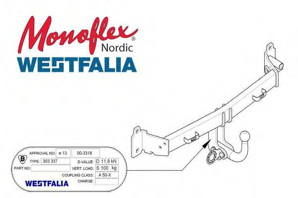 MONOFLEX 303337 Причіпне обладнання