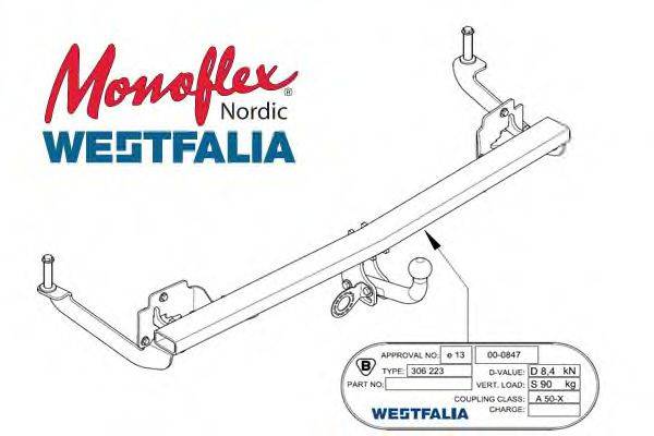MONOFLEX 306278 Причіпне обладнання