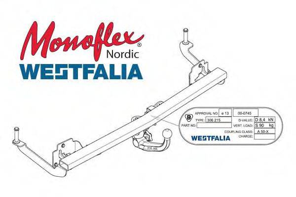 MONOFLEX 306279 Причіпне обладнання