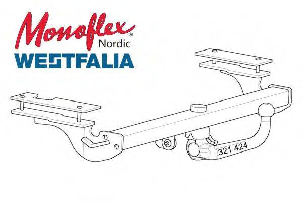 MONOFLEX 314281 Причіпне обладнання