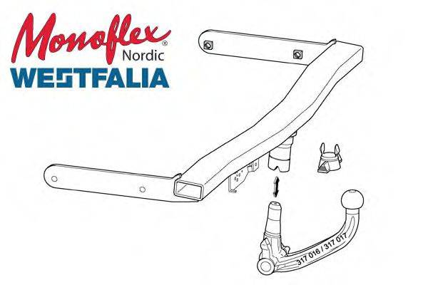 MONOFLEX 317016 Причіпне обладнання