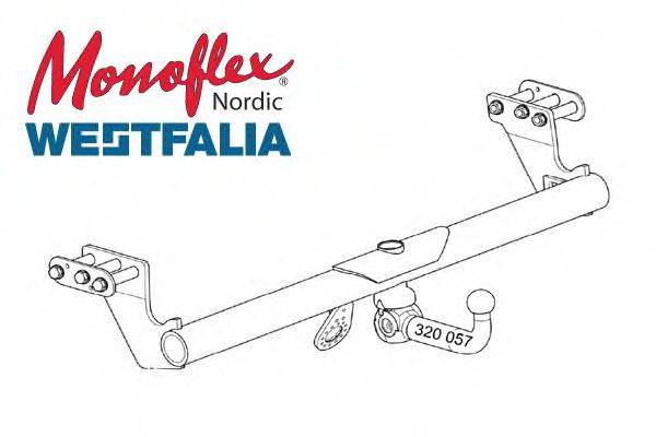 MONOFLEX 320057 Причіпне обладнання