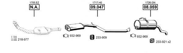 ASMET CI090295 Система випуску ОГ