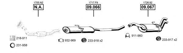 ASMET CI091430 Система випуску ОГ