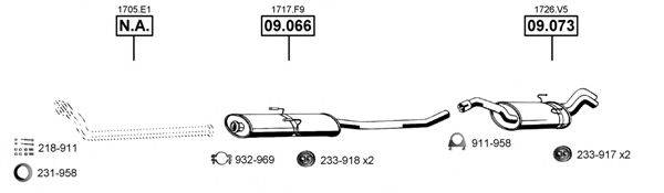 ASMET CI091700 Система випуску ОГ