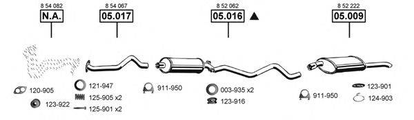 ASMET OP053655 Система випуску ОГ