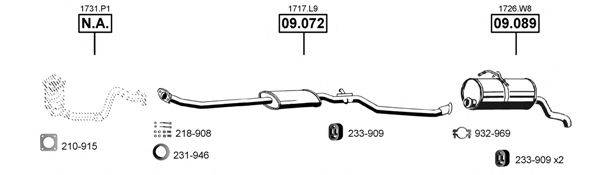 ASMET PE080605 Система випуску ОГ