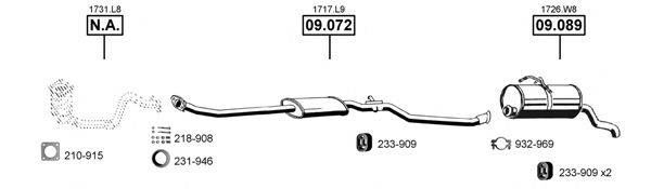 ASMET PE080650 Система випуску ОГ