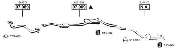 ASMET FO074750 Система випуску ОГ