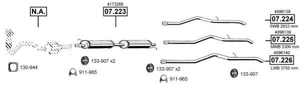 ASMET FO075160 Система випуску ОГ