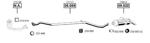 ASMET CI091810 Система випуску ОГ