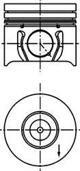 KOLBENSCHMIDT 40173610 Поршень