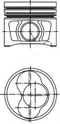 KOLBENSCHMIDT 40408620 Поршень