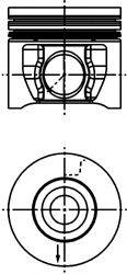 KOLBENSCHMIDT 40830610 Поршень