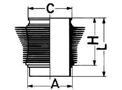 KOLBENSCHMIDT 88451110 Гільза циліндра