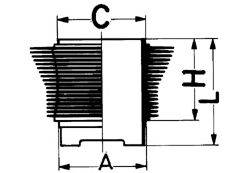 KOLBENSCHMIDT 88668110 Гільза циліндра