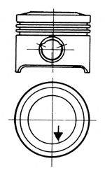 KOLBENSCHMIDT 90063700 Поршень