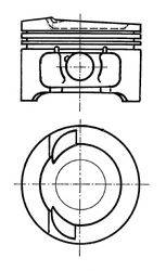 KOLBENSCHMIDT 91033620 Поршень