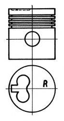KOLBENSCHMIDT 92791600 Поршень