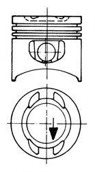 KOLBENSCHMIDT 93424610 Поршень