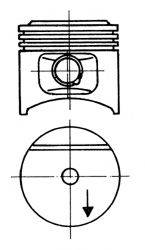 KOLBENSCHMIDT 93677600 Поршень