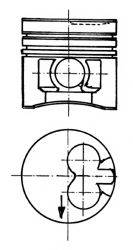 KOLBENSCHMIDT 93787620 Поршень