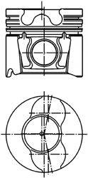 KOLBENSCHMIDT 94966600 Поршень