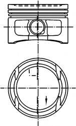 KOLBENSCHMIDT 99562620 Поршень