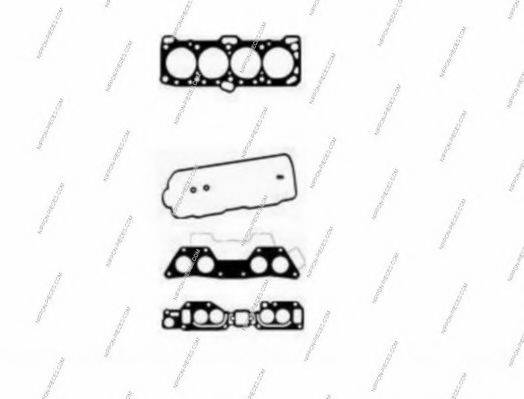 NPS H124I13 Комплект прокладок, головка циліндра