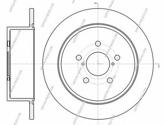 NPS S331U07 гальмівний диск