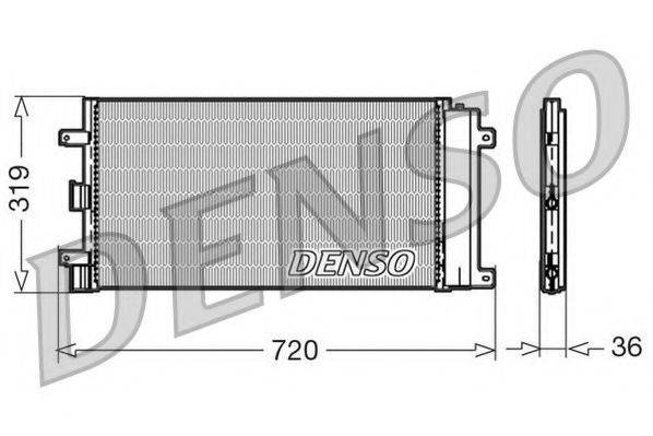 NPS DCN09042 Конденсатор, кондиціонер