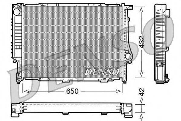 NPS DRM05055 Радіатор, охолодження двигуна