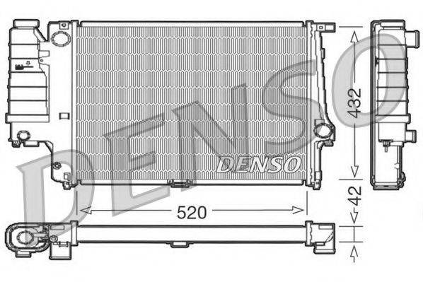 NPS DRM05064 Радіатор, охолодження двигуна