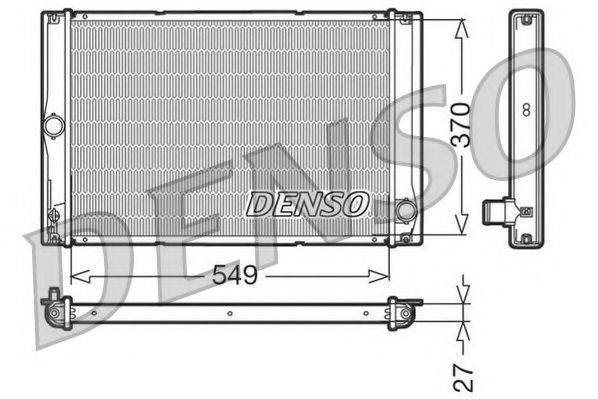 NPS DRM50023 Радіатор, охолодження двигуна