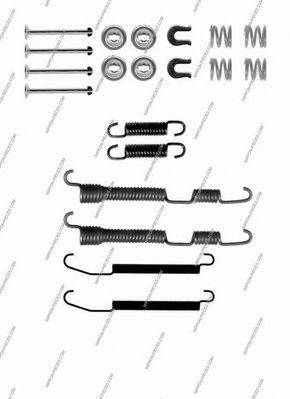 NPS M351I27 Комплектуючі, гальмівна колодка