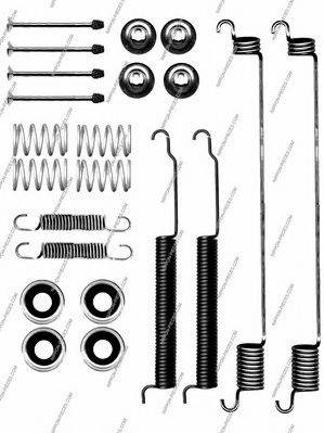 NPS N351N02 Комплектуючі, гальмівна колодка