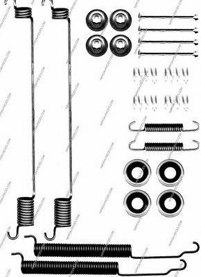 NPS N351N32 Комплектуючі, гальмівна колодка