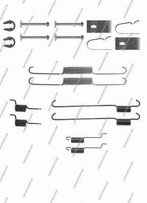 NPS S351I15 Комплектуючі, гальмівна колодка