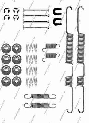 NPS T351A39 Комплектуючі, гальмівна колодка