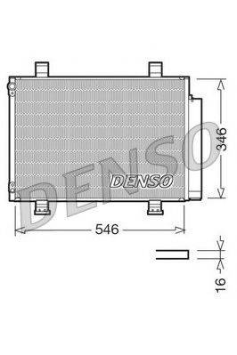 NPS DCN47001 Конденсатор, кондиціонер