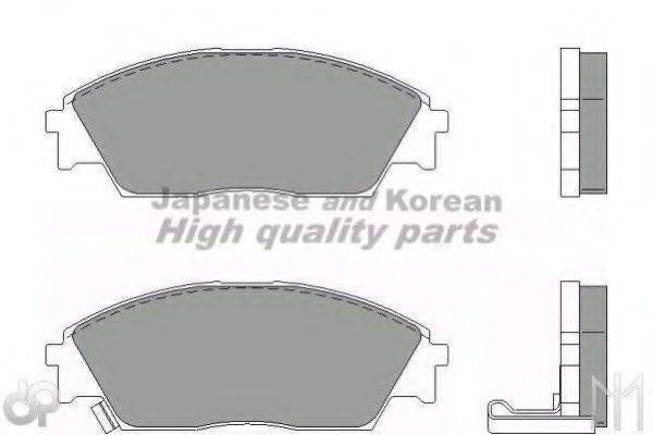 ASHUKI H02703 Комплект гальмівних колодок, дискове гальмо