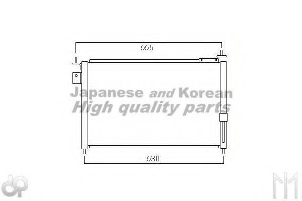 ASHUKI H55927 Конденсатор, кондиціонер