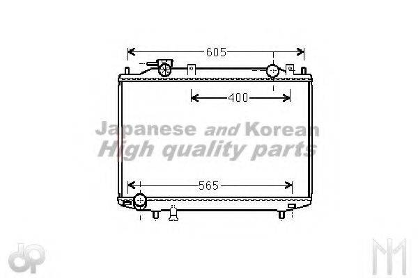 ASHUKI M55909 Радіатор, охолодження двигуна