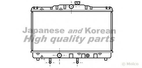 ASHUKI T55107 Радіатор, охолодження двигуна