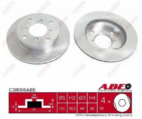 ABE C38006ABE гальмівний диск