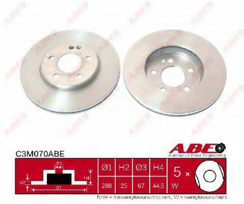 ABE C3M070ABE гальмівний диск